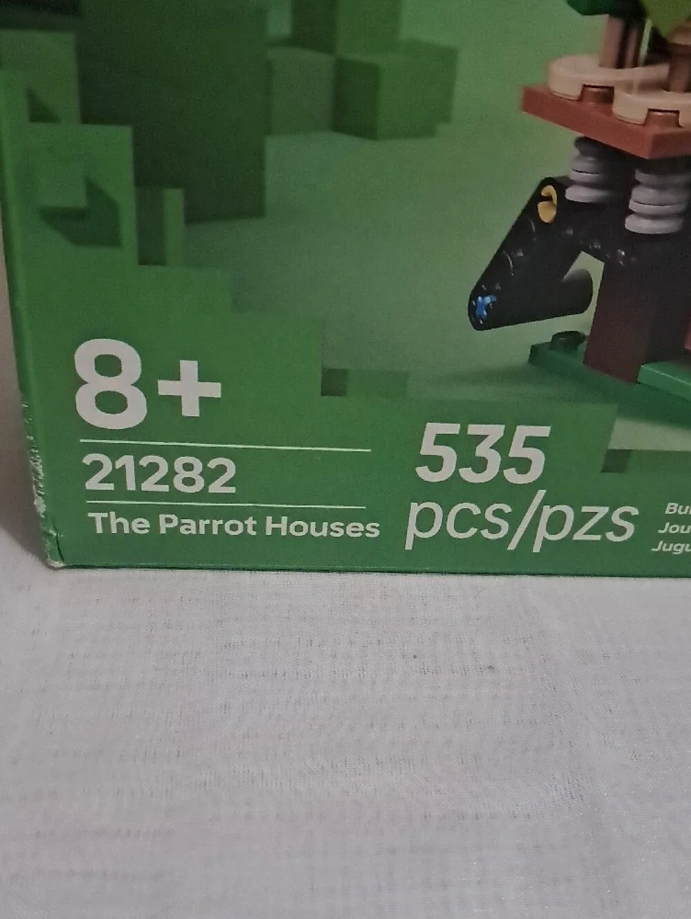LEGO Minecraft Parrot Houses Building Set - Red, Blue, Green, Yellow